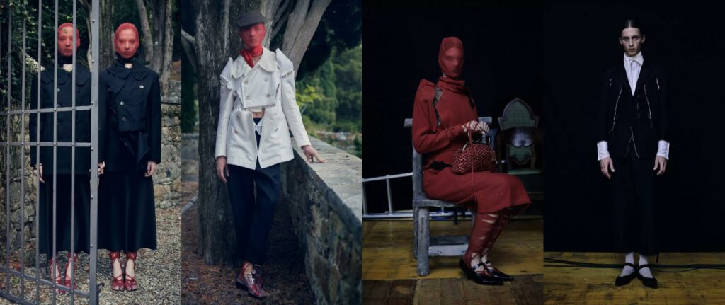 Image from the online show from Margiela